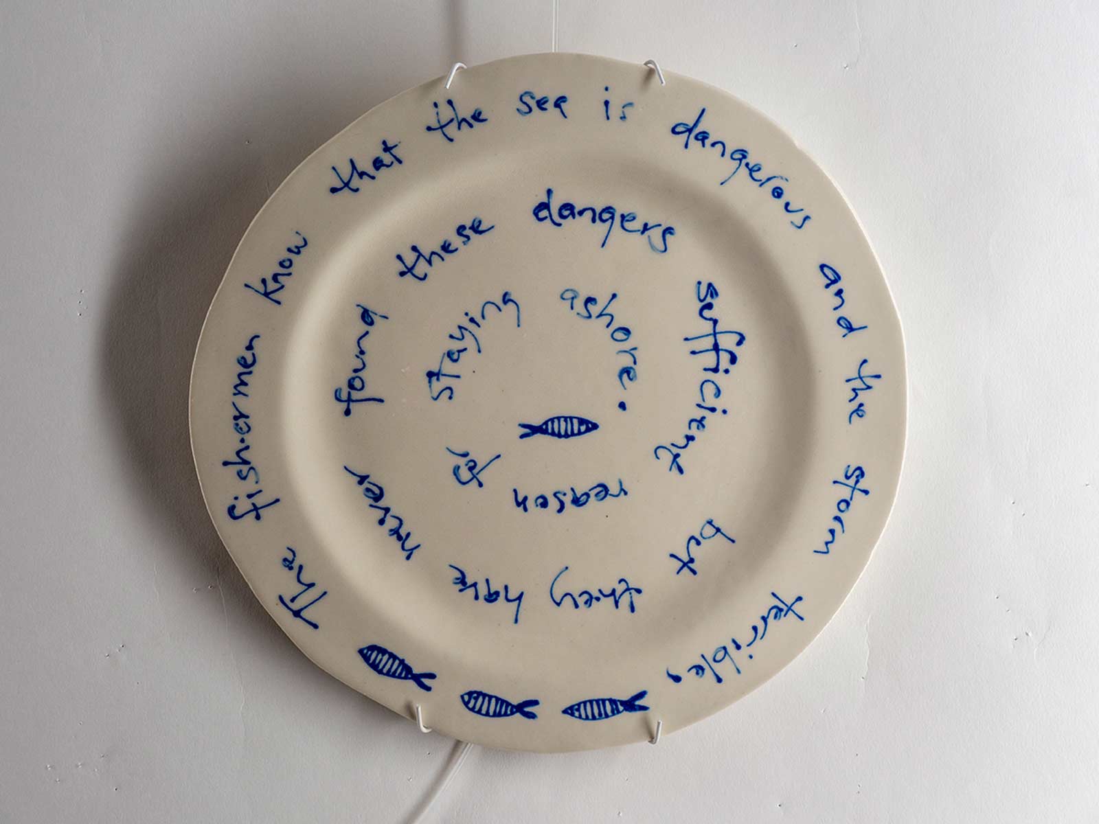 Jan Mullen Ceramic plate