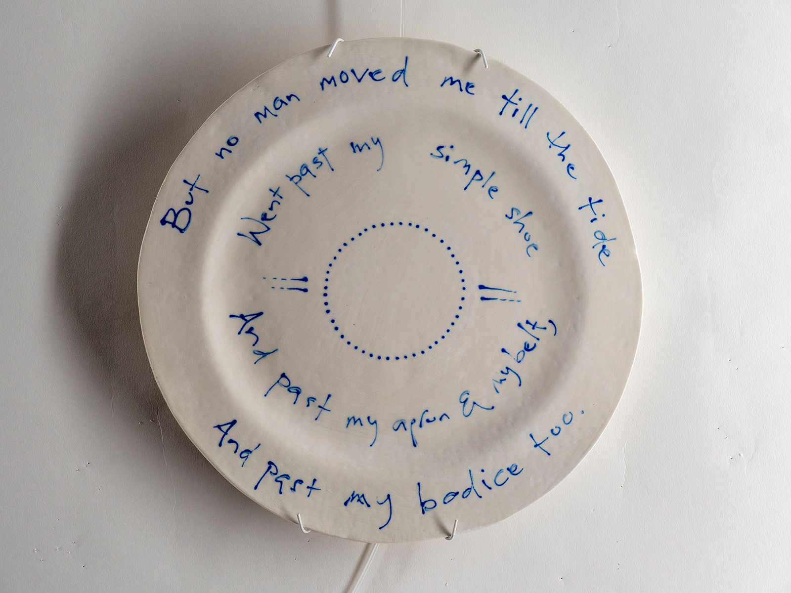 Jan Mullen Ceramic plate