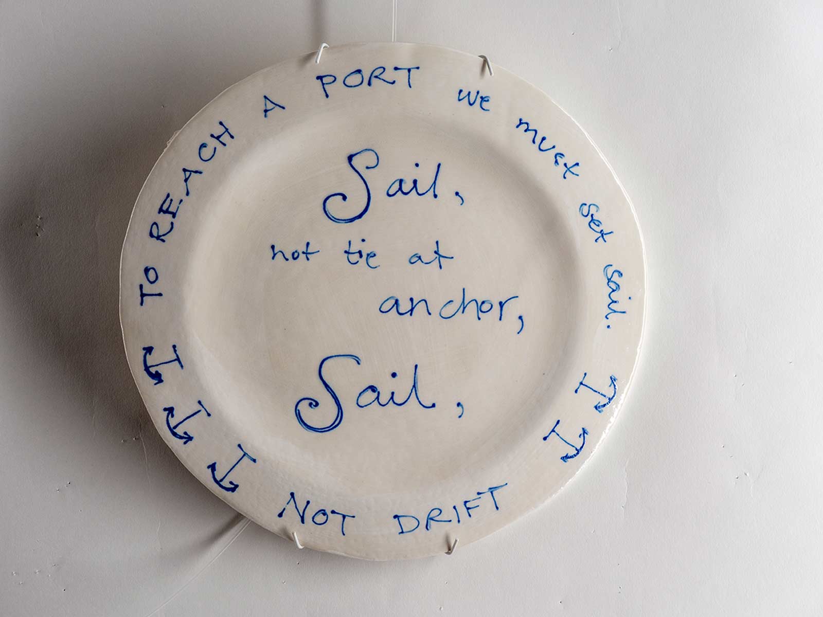 Jan Mullen Ceramic plate