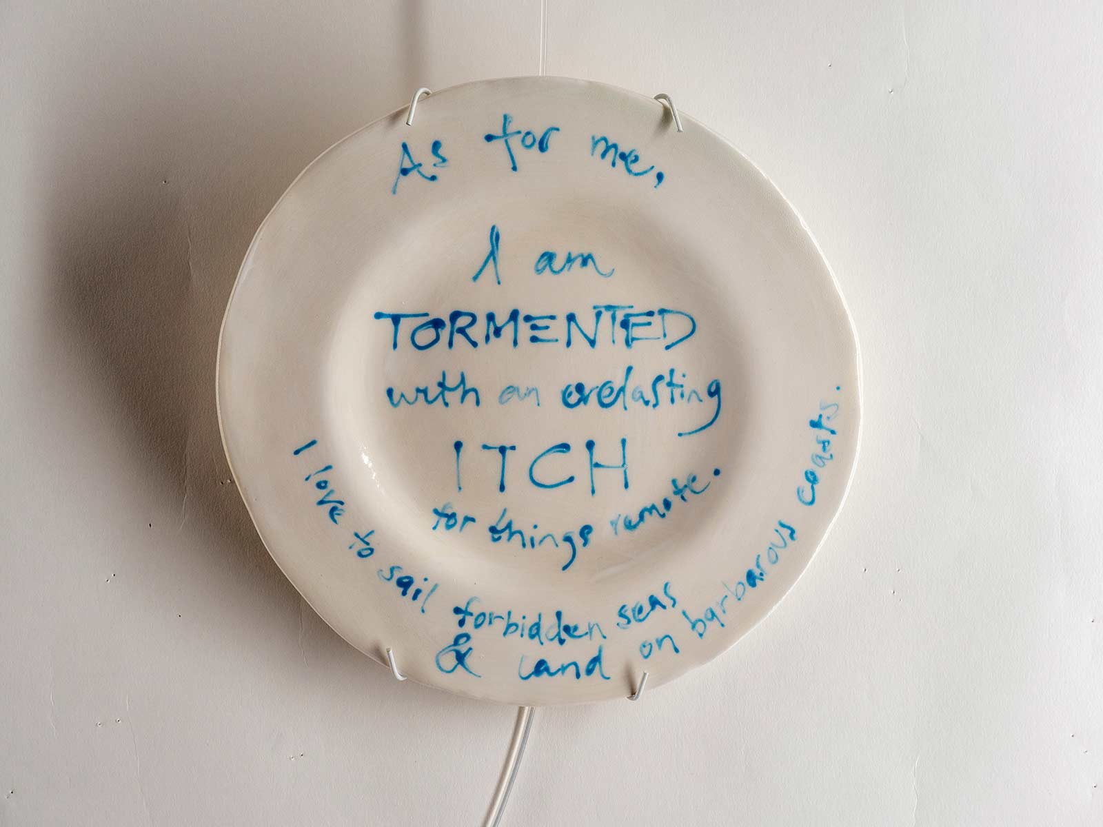 Jan Mullen Ceramic plate