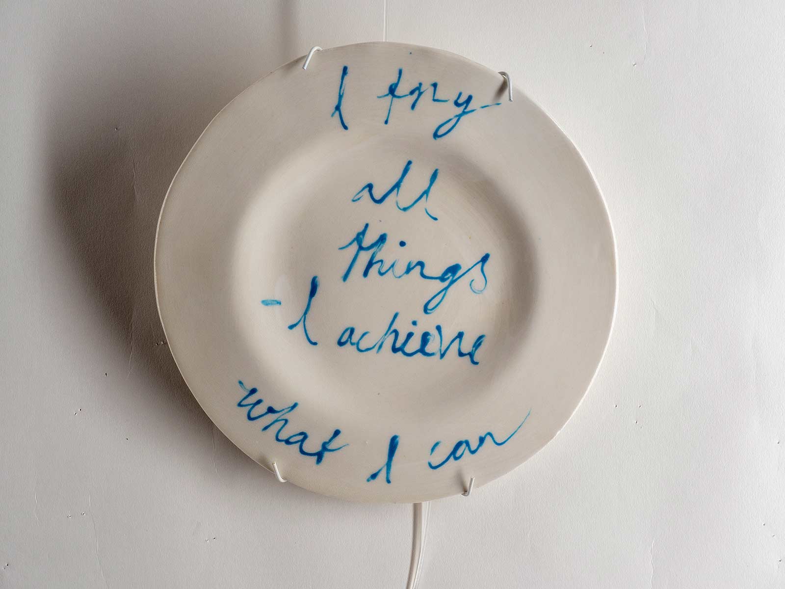 Jan Mullen Ceramic plate