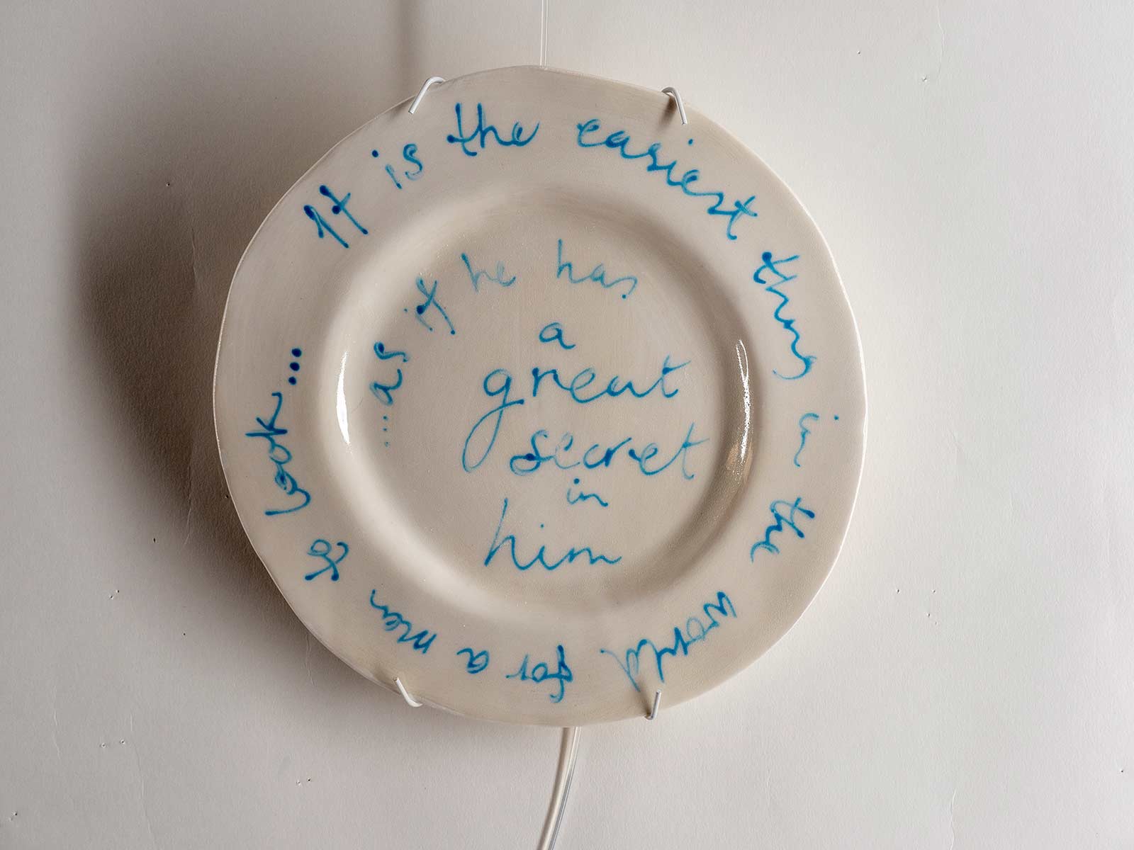 Jan Mullen Ceramic plate