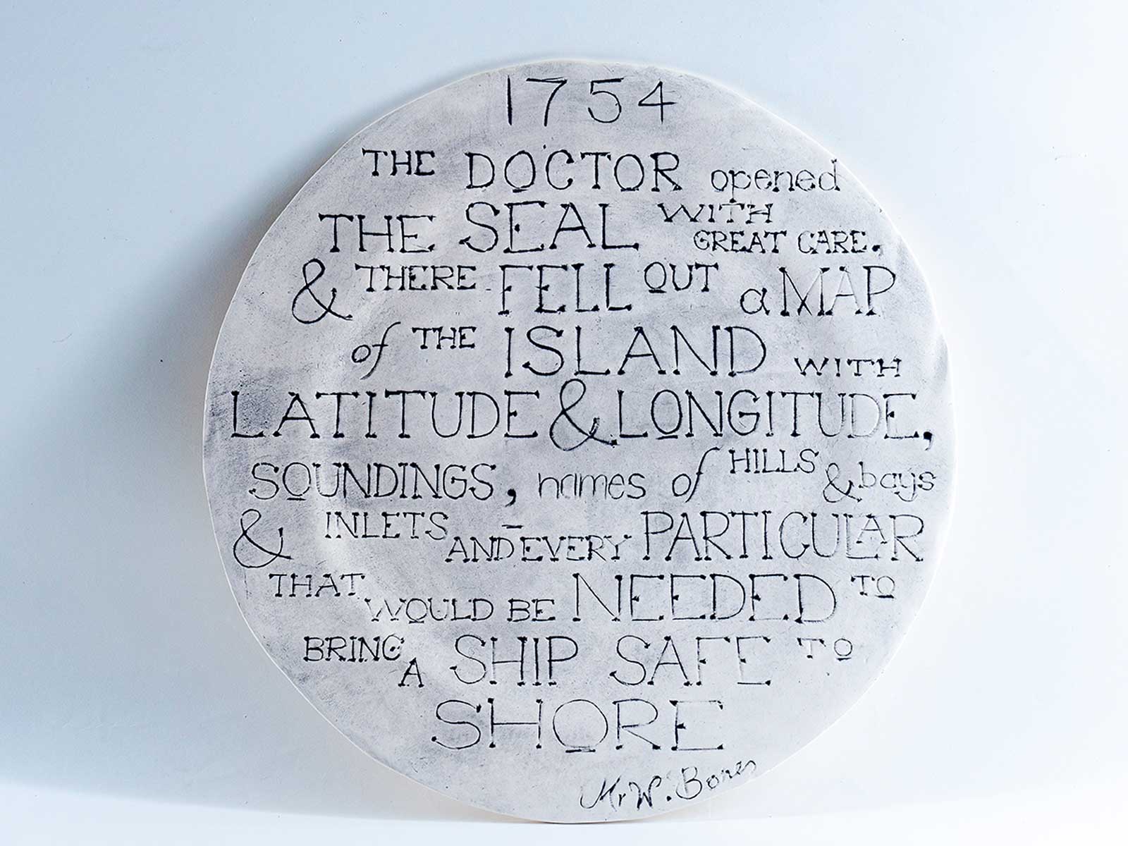 Jan Mullen Ceramic plate